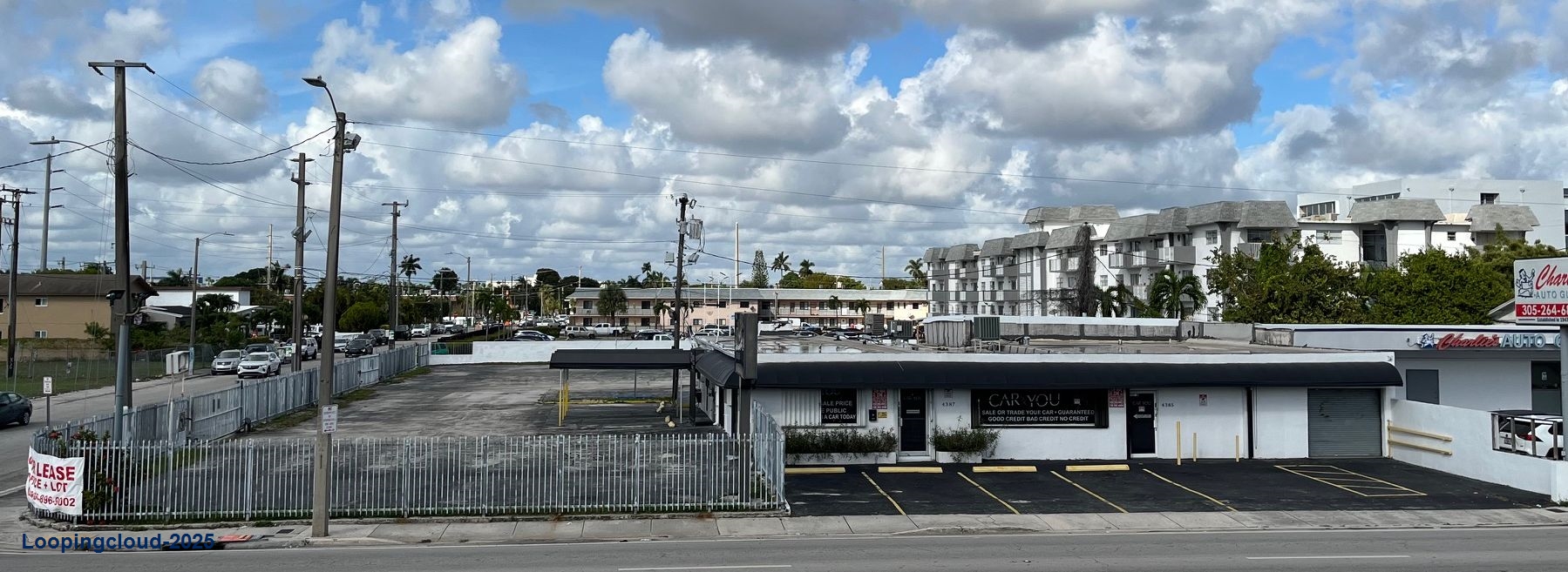 MIAMI CAR DEALER LOT FOR RENT. CORNER LOT AUTOMOTIVE PROPERTY FOR LEASE. CAR DEALERSHIP AVAILABLE..