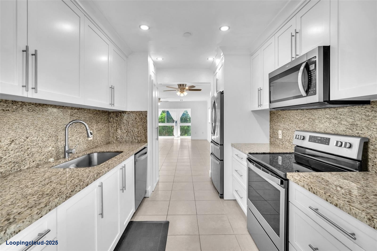 Spacious 2-Bed/2-Bath Corner Condo with Enclosed Balcony Views