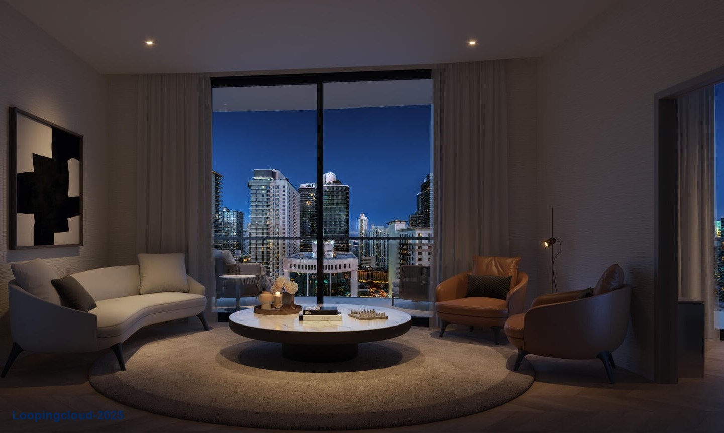 One Twenty Brickell Residences - 1 Bed