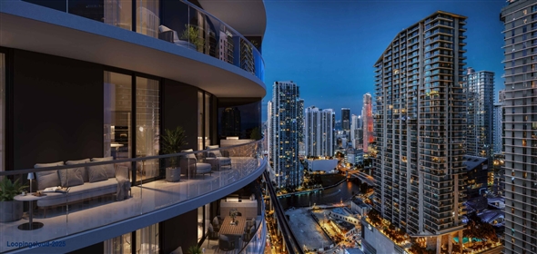 120 SW 9th St Miami Florida, 33130 | One Twenty Brickell Residences - 1 Bed