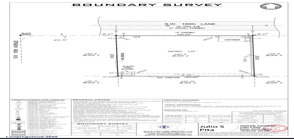 10450 SW 186th Ln Miami Florida, 33157 | Fenced Industrial Lot for Sale - Multi-Use Potential!