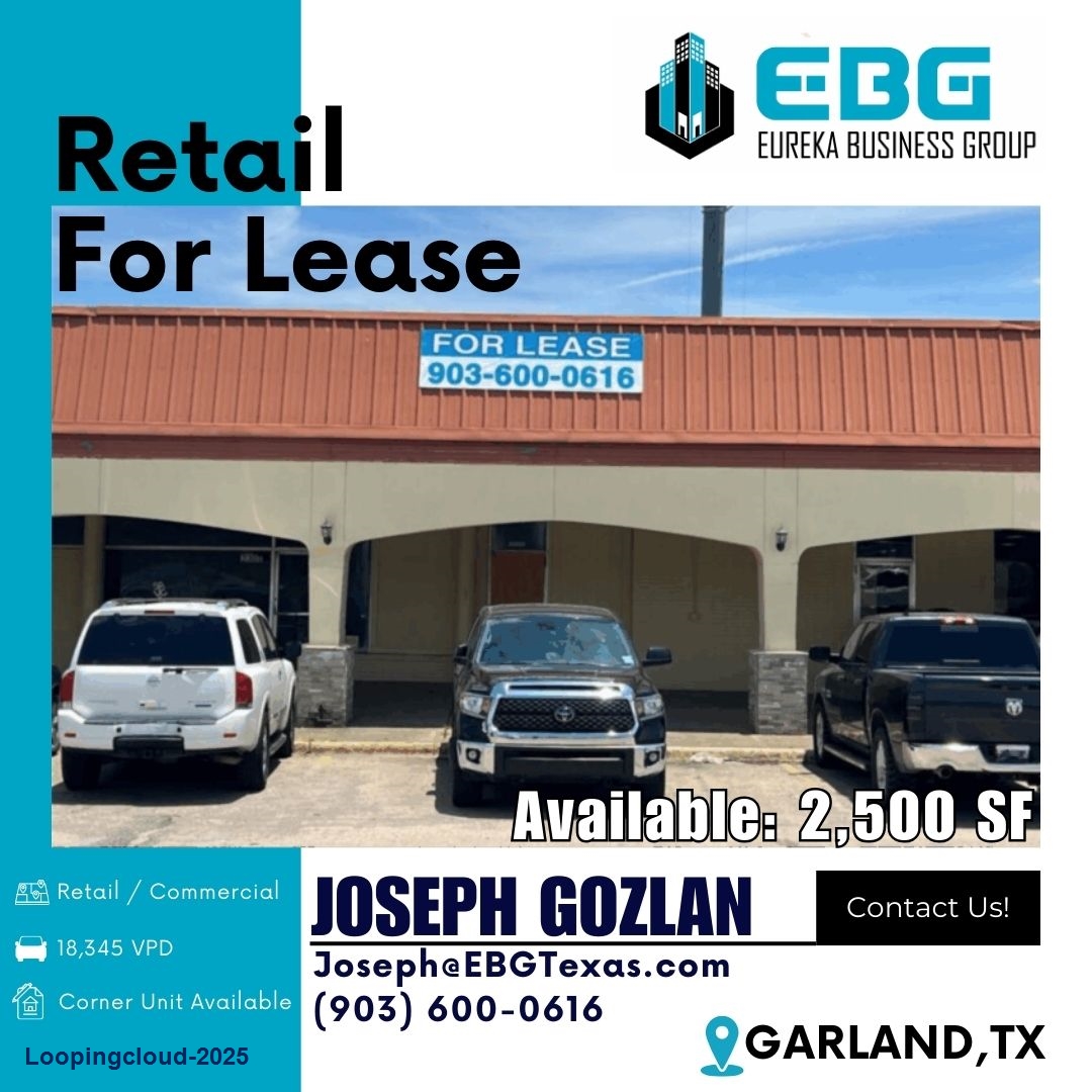 FOR LEASE: 3160 Saturn Rd. Suite 240A Garland, TX 75041
