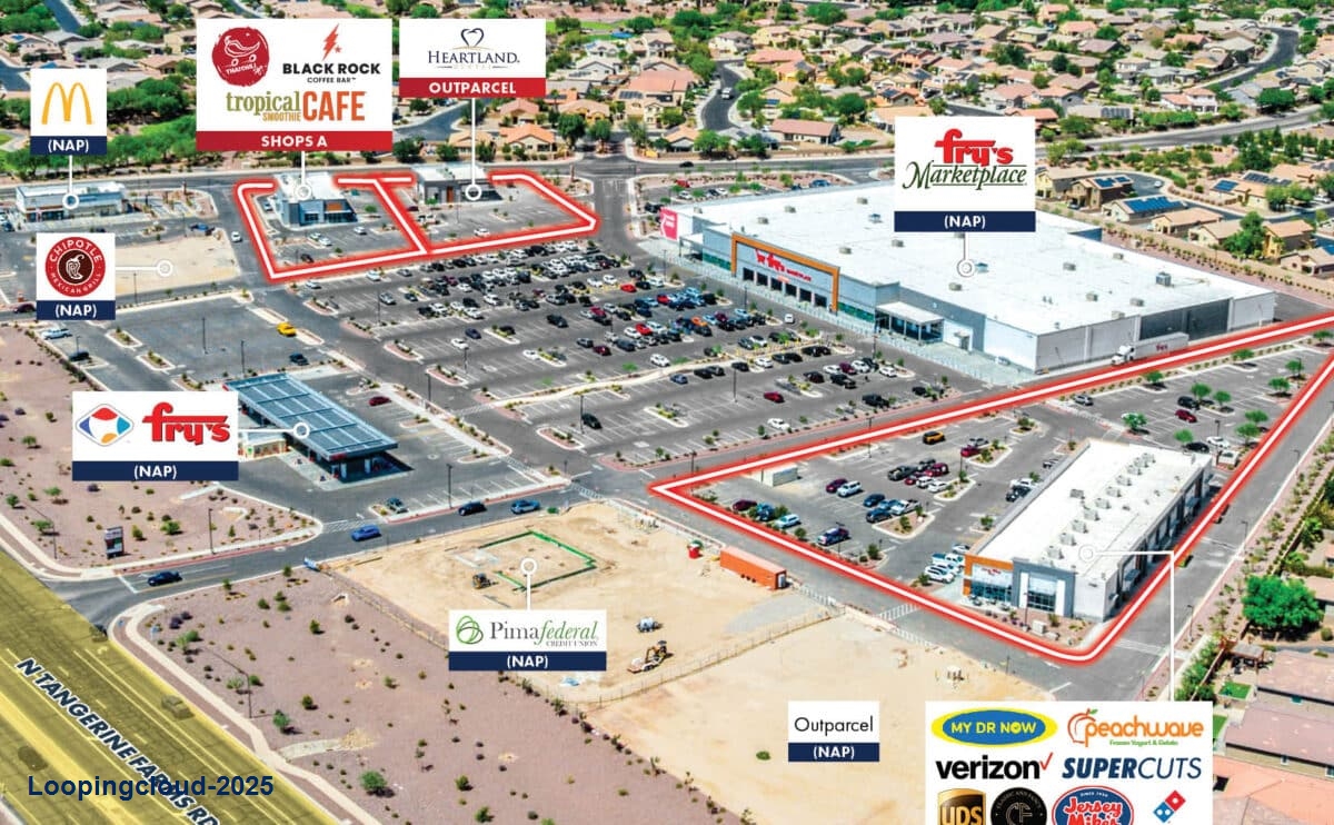 Gladden Farms | Grocery Anchored Shops & Outparcel Marana Arizona 85653