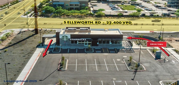 4418 S Ellsworth Rd Mesa Arizona, 85212 | Starbucks | Brand New Construction