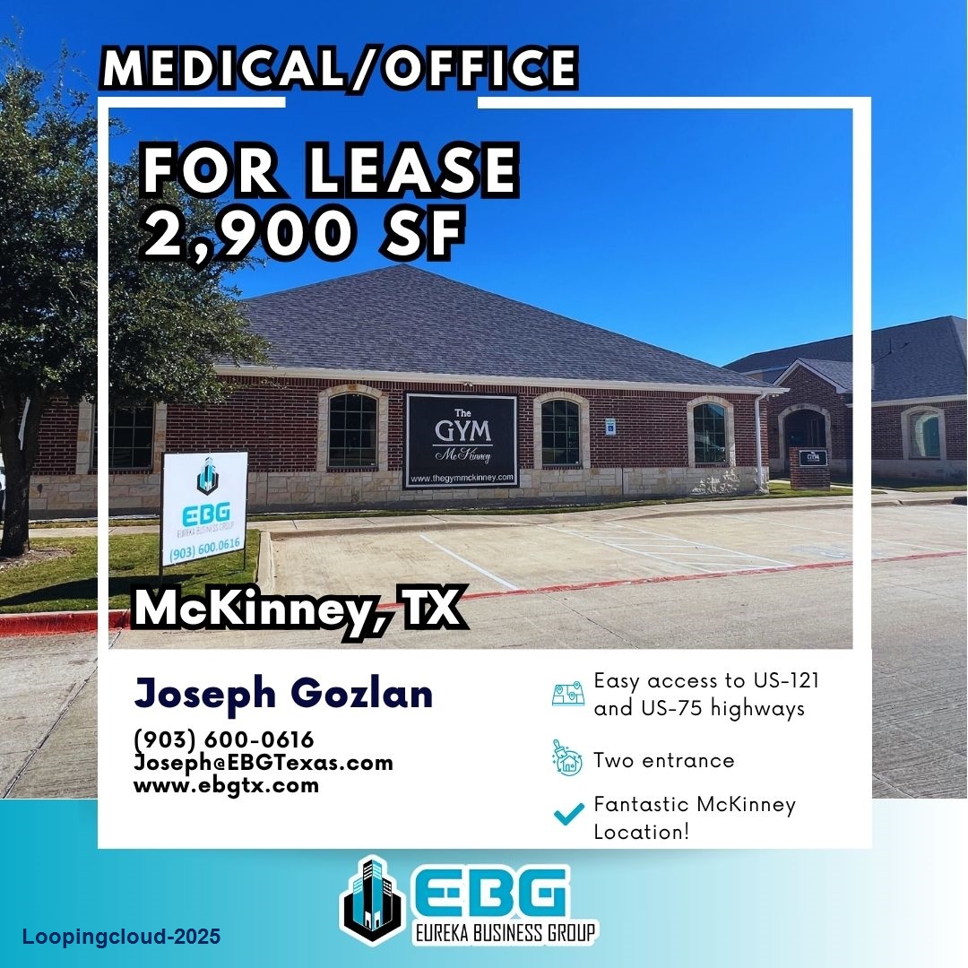 McKinney Office For LEASE- 3600 Eldorado Pkwy Suites D1 & D4, McKinney, TX