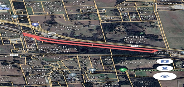 0 Spur 234 & SH-105 Navasota Texas, 77868 | Railroad Frontage Land