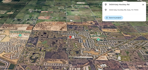 5434 Katy Hockley Rd Katy Texas, 77493 | Land Development Opportunity in Katy