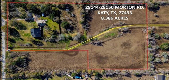 28150 Morton Rd Katy Texas, 77493 | Unrestricted Land in Katy