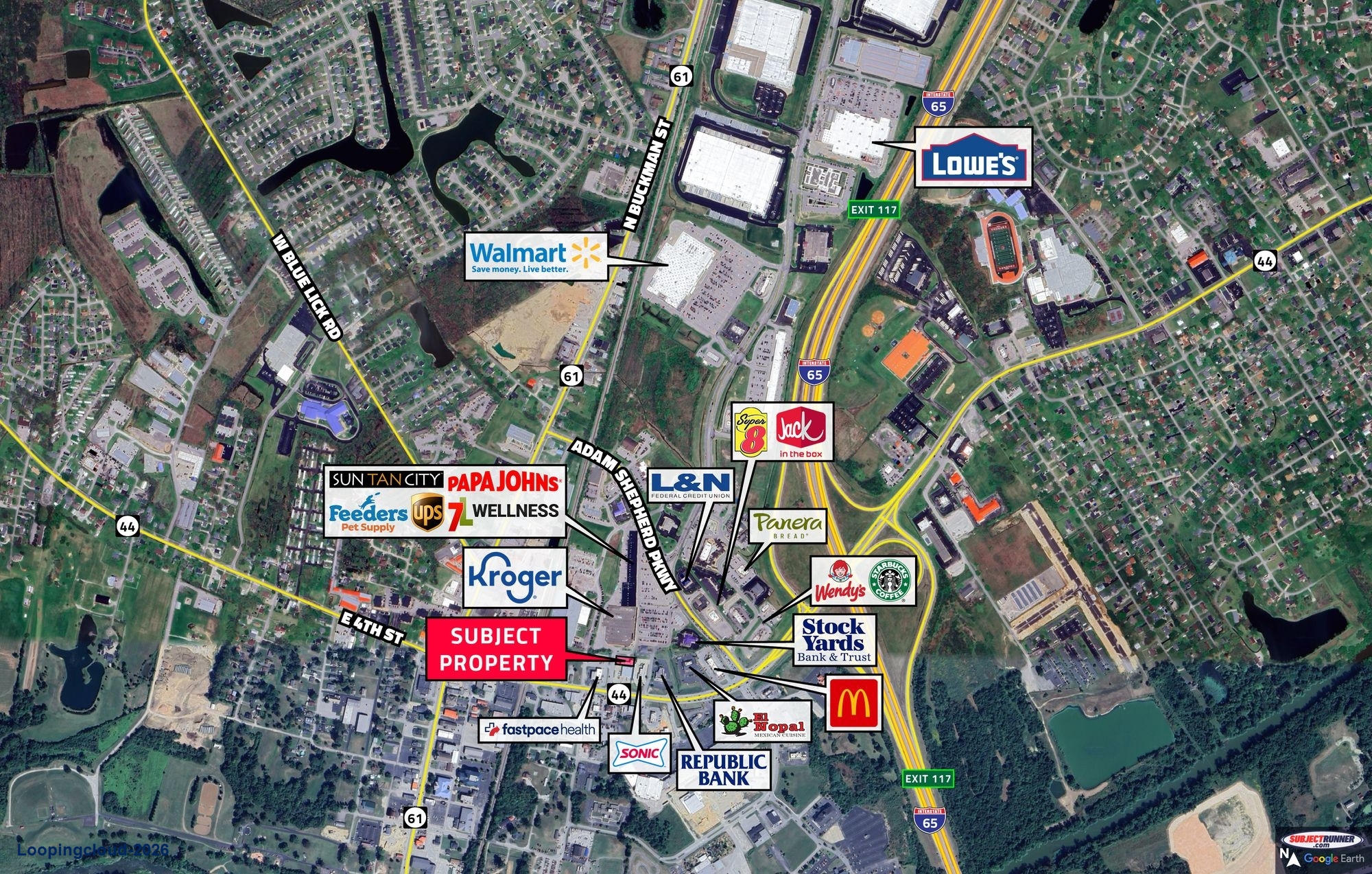 Free-Standing Shepherdsville Retail Building with Drive-Thru