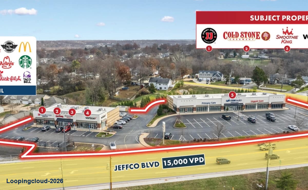 Ridgecrest Crossing Shops in Arnold Missouri 63010