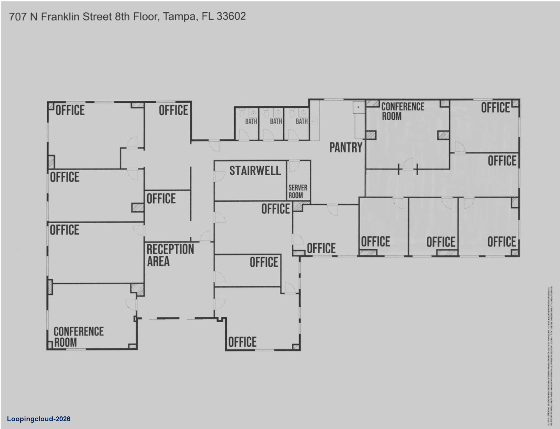 ENTIRE 8TH FLOOR – DOWNTOWN TAMPA TROPHY ASSET