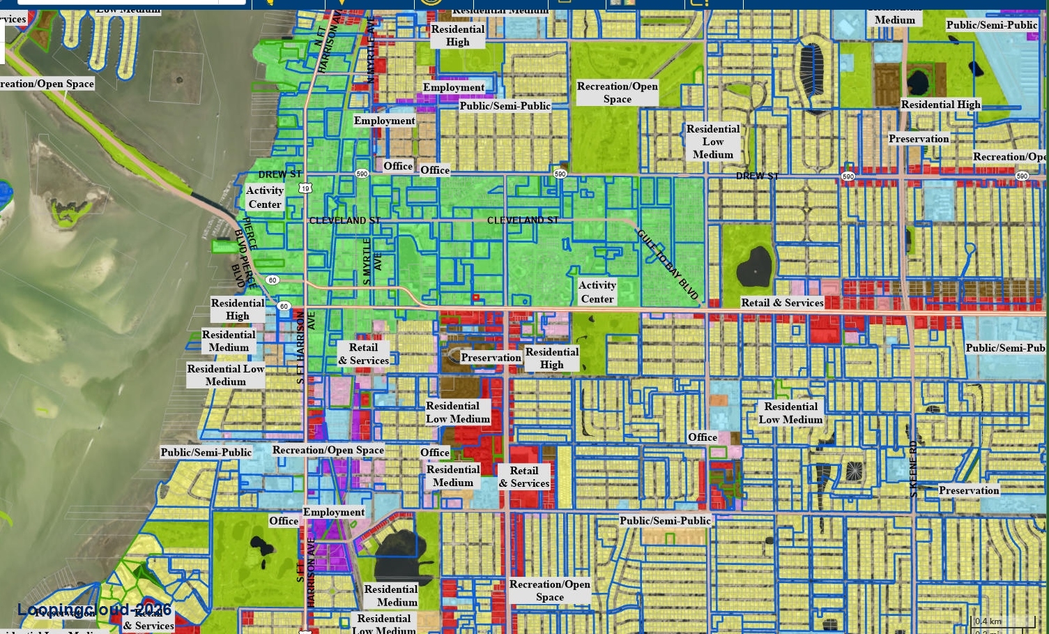 Prime Clearwater Commercial Land .19 acres, Downtown Zoning