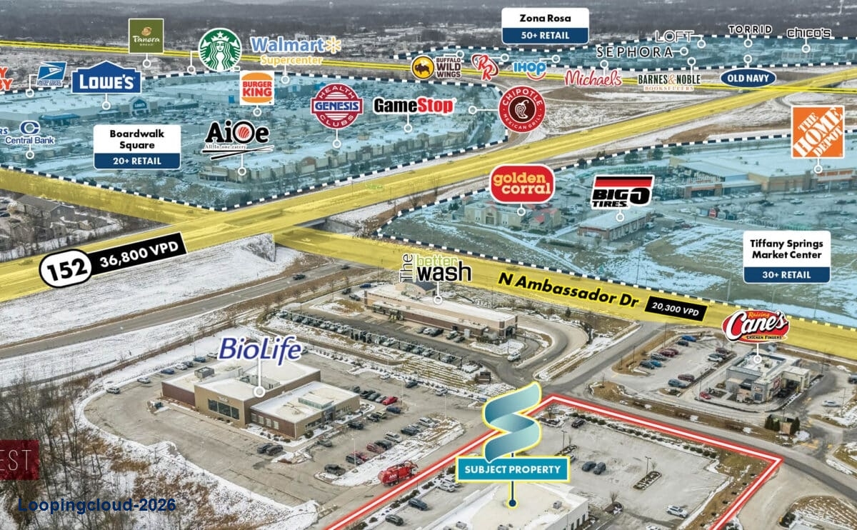 Spira Care Medical Office (Blue KC) | Tiffany Springs Retail Corridor | Kansas City, MO