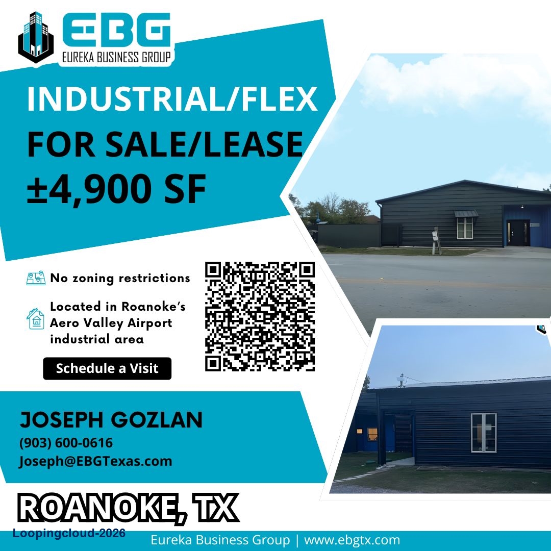 Roanoke Industrial/Flex For Sale - 11871 Cleveland Gibbs Rd. Roanoke, TX 76262
