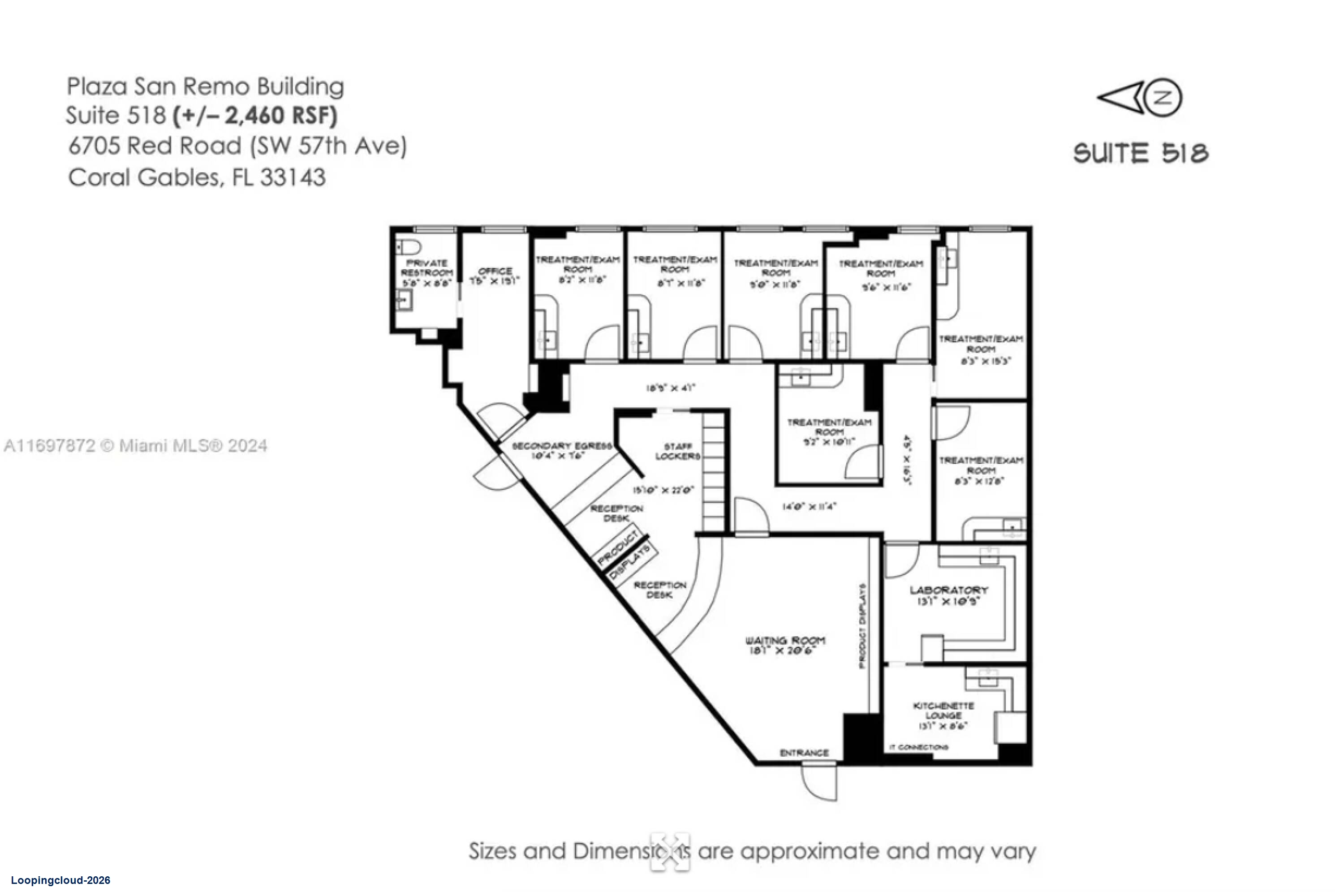 Medical Office For Lease In Coral Gables