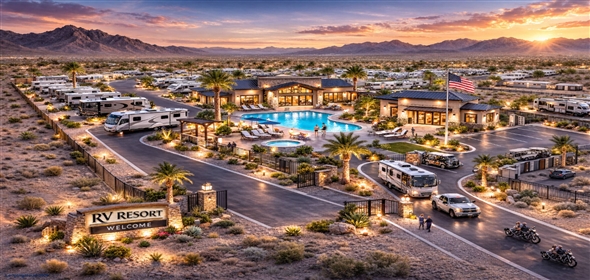 1000 nevada Las Vegas Nevada, 89135 | RV Park with 160 spaces