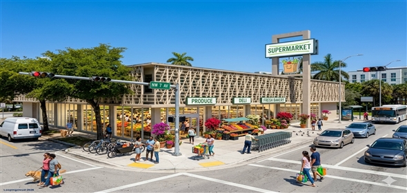 5800 NW 7th Ave Miami Florida, 33127 | Prime Stand-Alone Retail/ Office Opportunity | NW 7th Ave