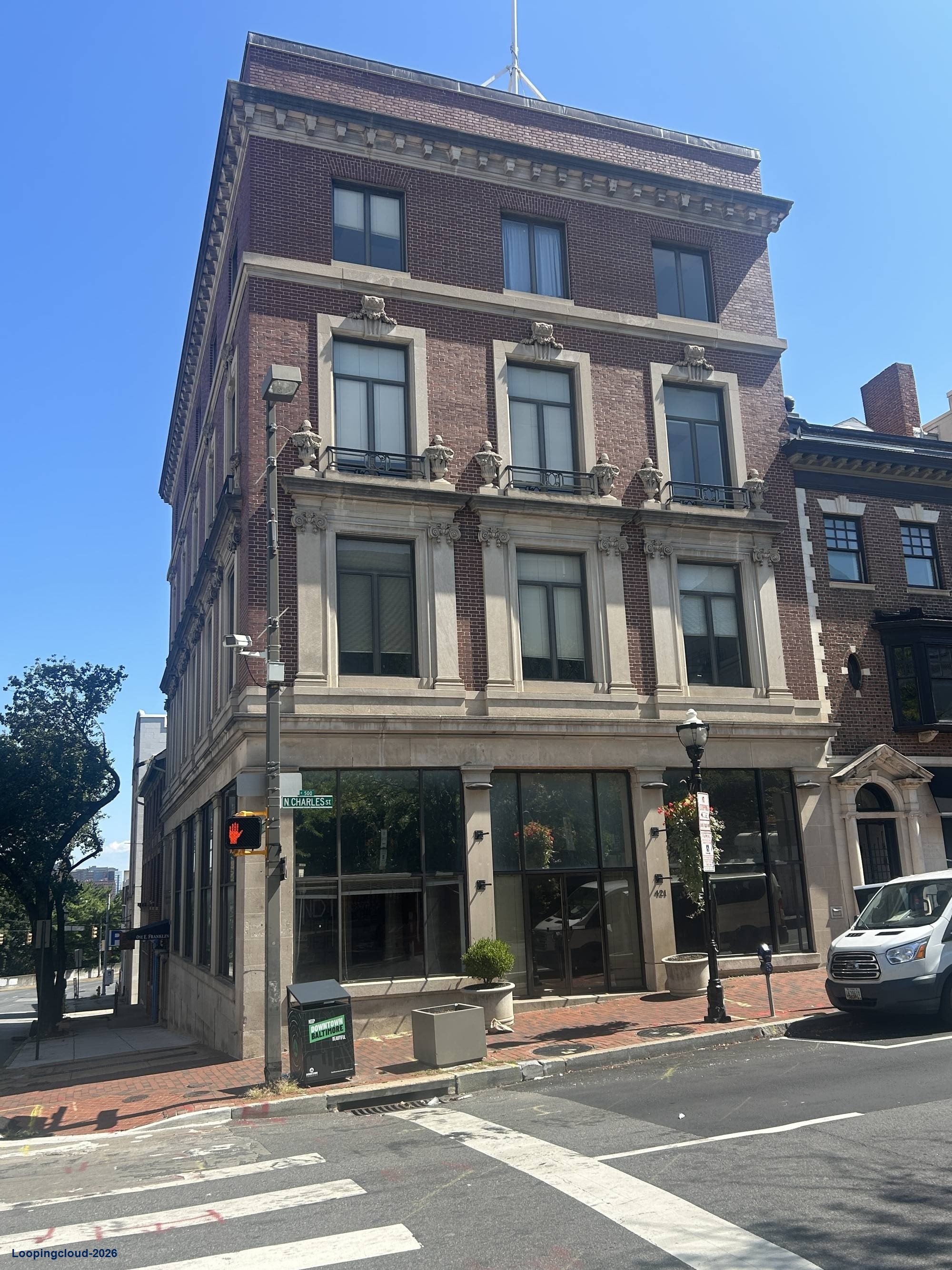 Historic Mixed-Use Gem in Mt. Vernon: 10,209 SF Retail & Office Building with Basilica Views