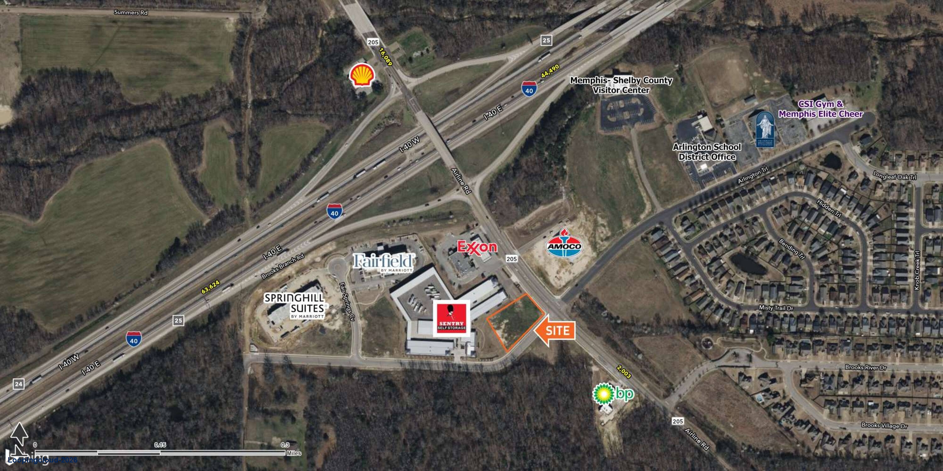 Arlington Trails Land: Prime 1.43-Acre Commercial Development Site