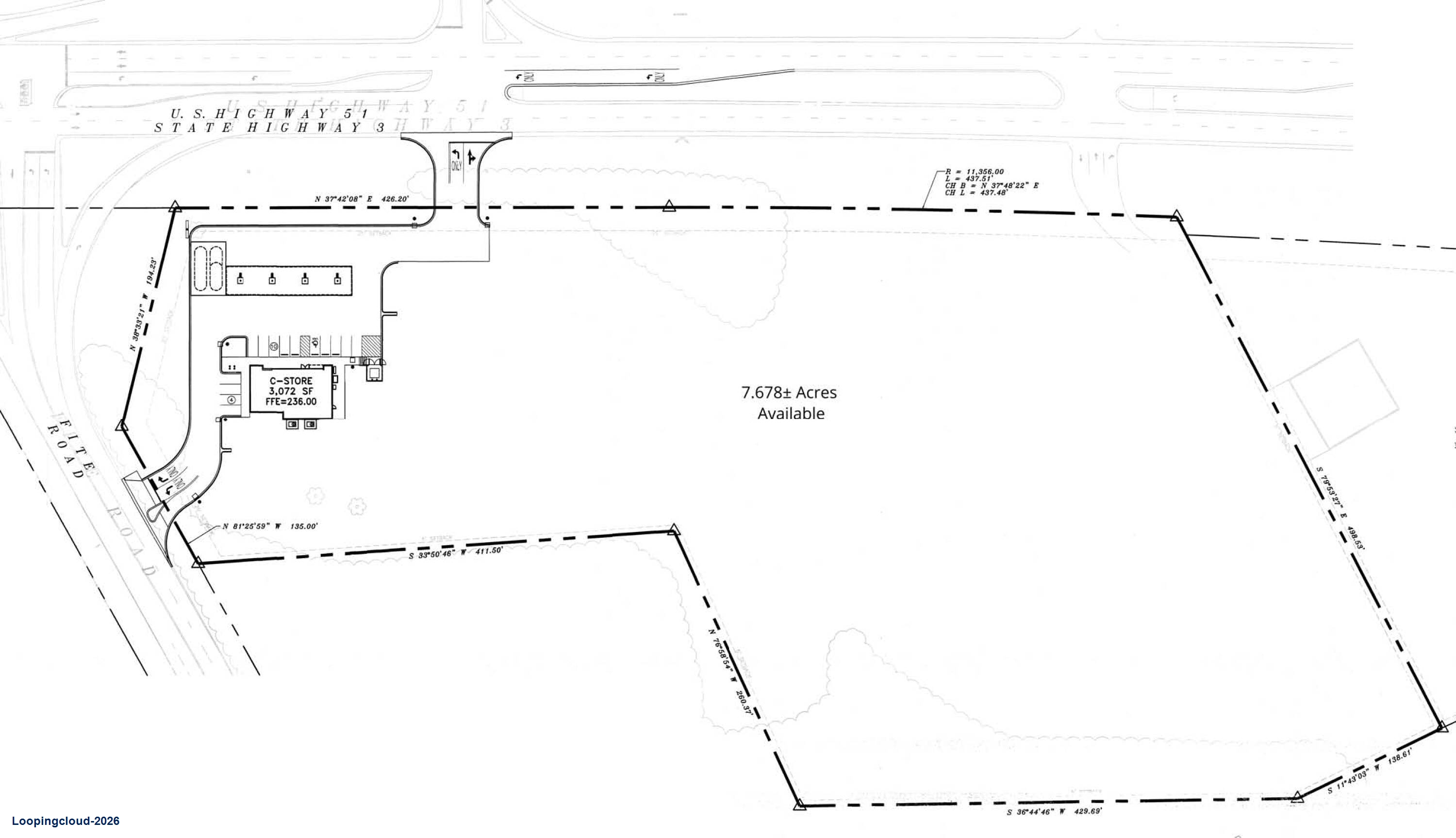 7.6 Acres at 5550 Highway 51, Millington, TN