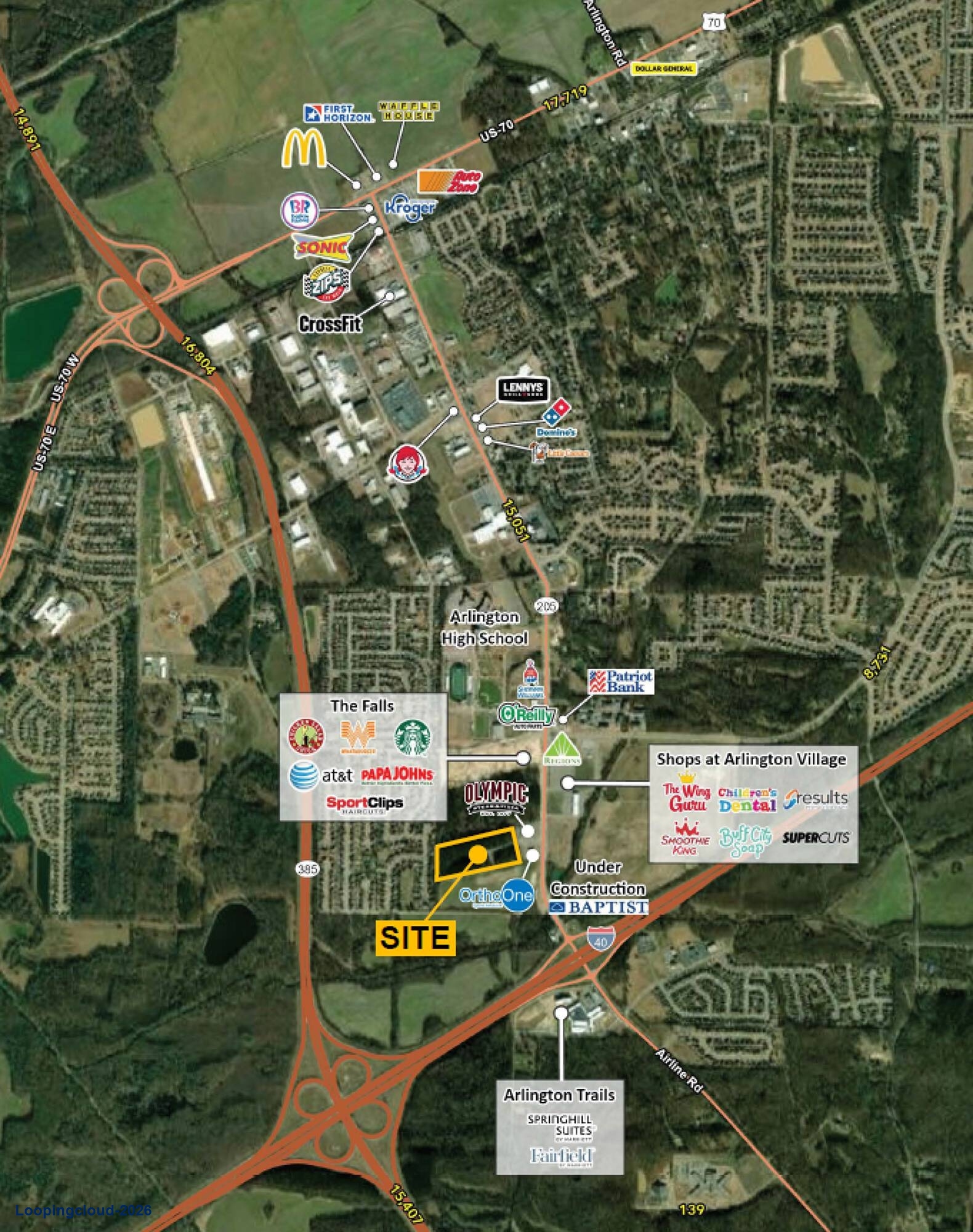 3.15 Acres & 12,400 SF on Will Harris St, Arlington, TN