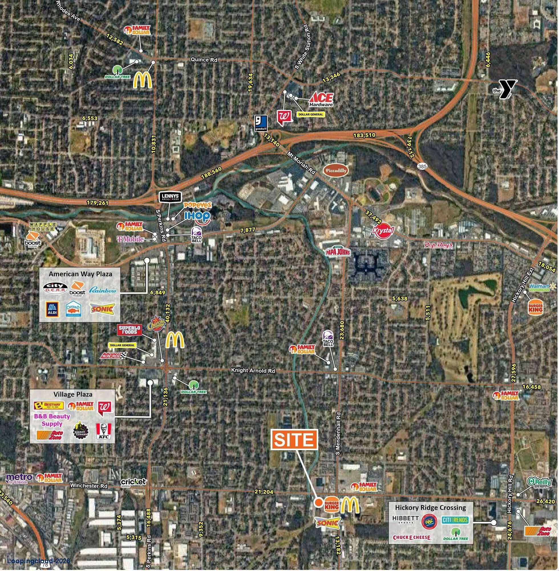 3632 Winplace Rd – 7,545 SF Retail Building