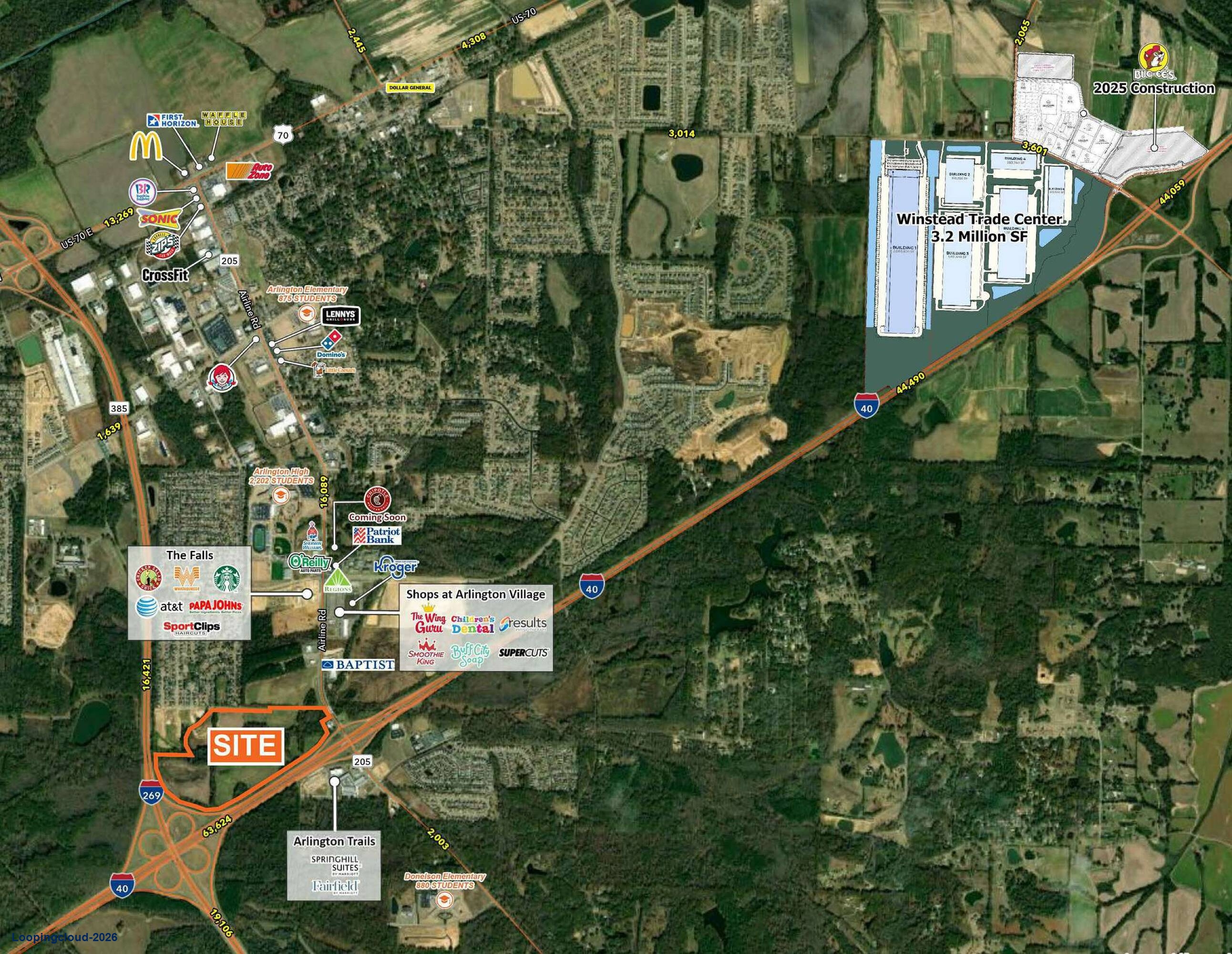Hawthorne – 108.6 Acres in Arlington, TN