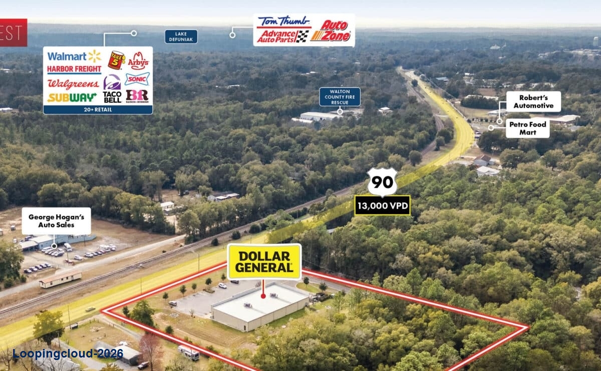 Dollar General Net Lease Investment | DeFuniak Springs, FL