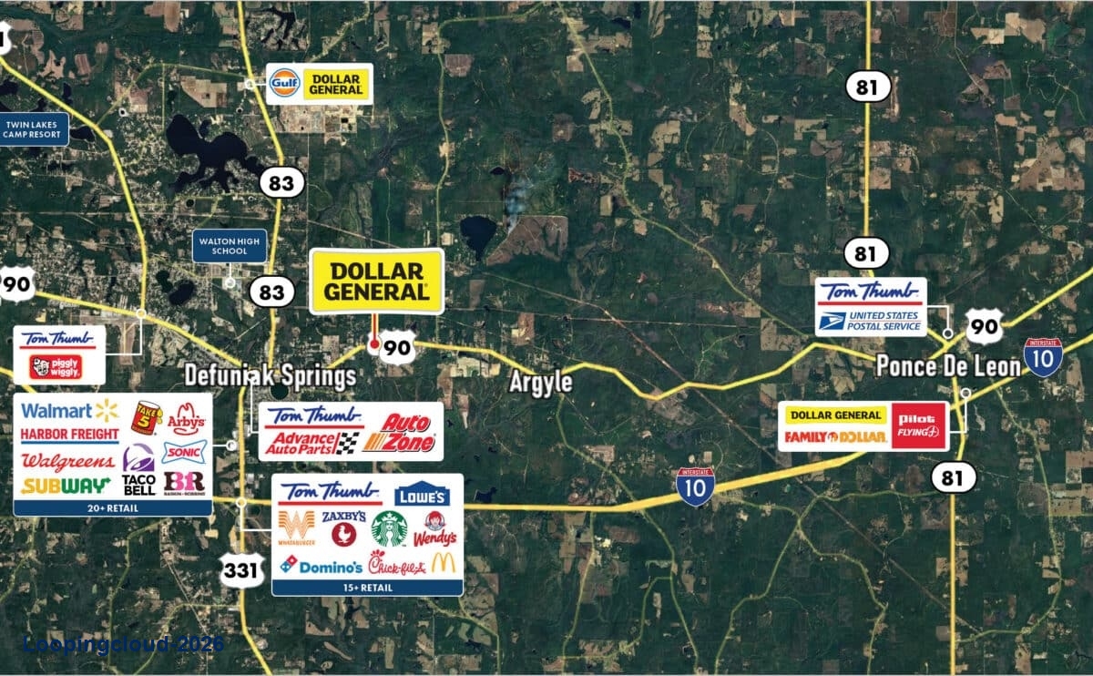Dollar General Net Lease Investment | DeFuniak Springs, FL