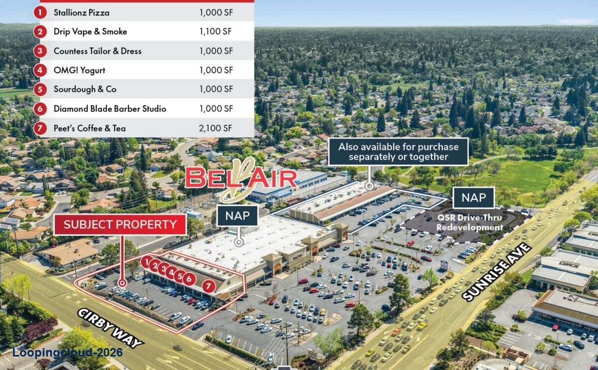 Shops to Bel Air | 100% Occupied Grocery-Anchored Retail for Sale