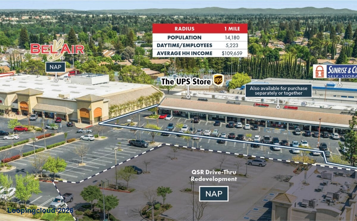 Shops to Bel Air | 100% Occupied Grocery-Anchored Retail for Sale