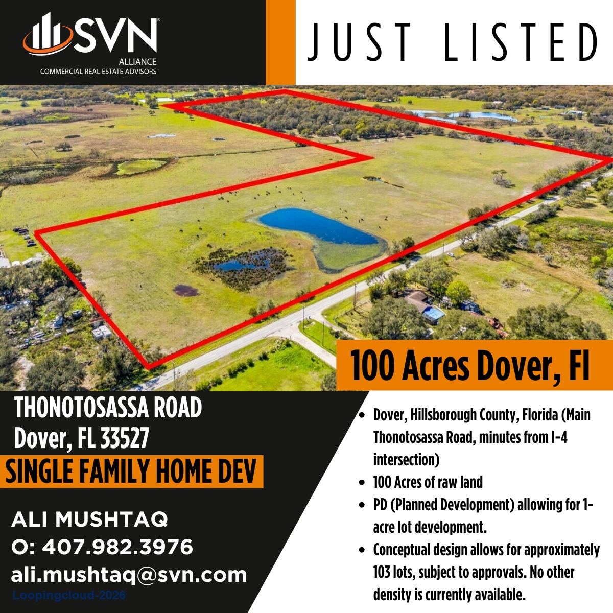 100 Acres Dover, Fl