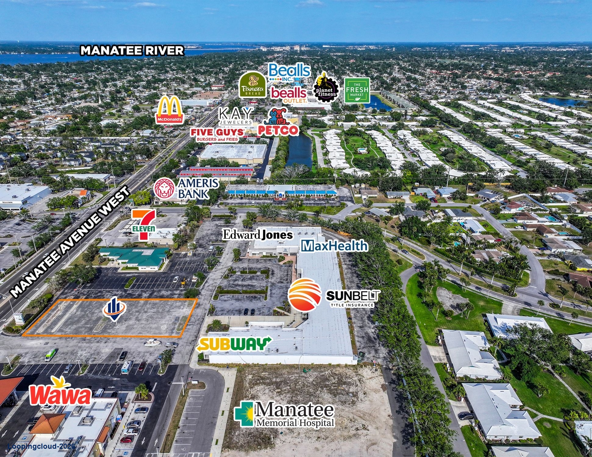 High Visibility Retail / Office Building on U.S. 41 / Tamiami Trail