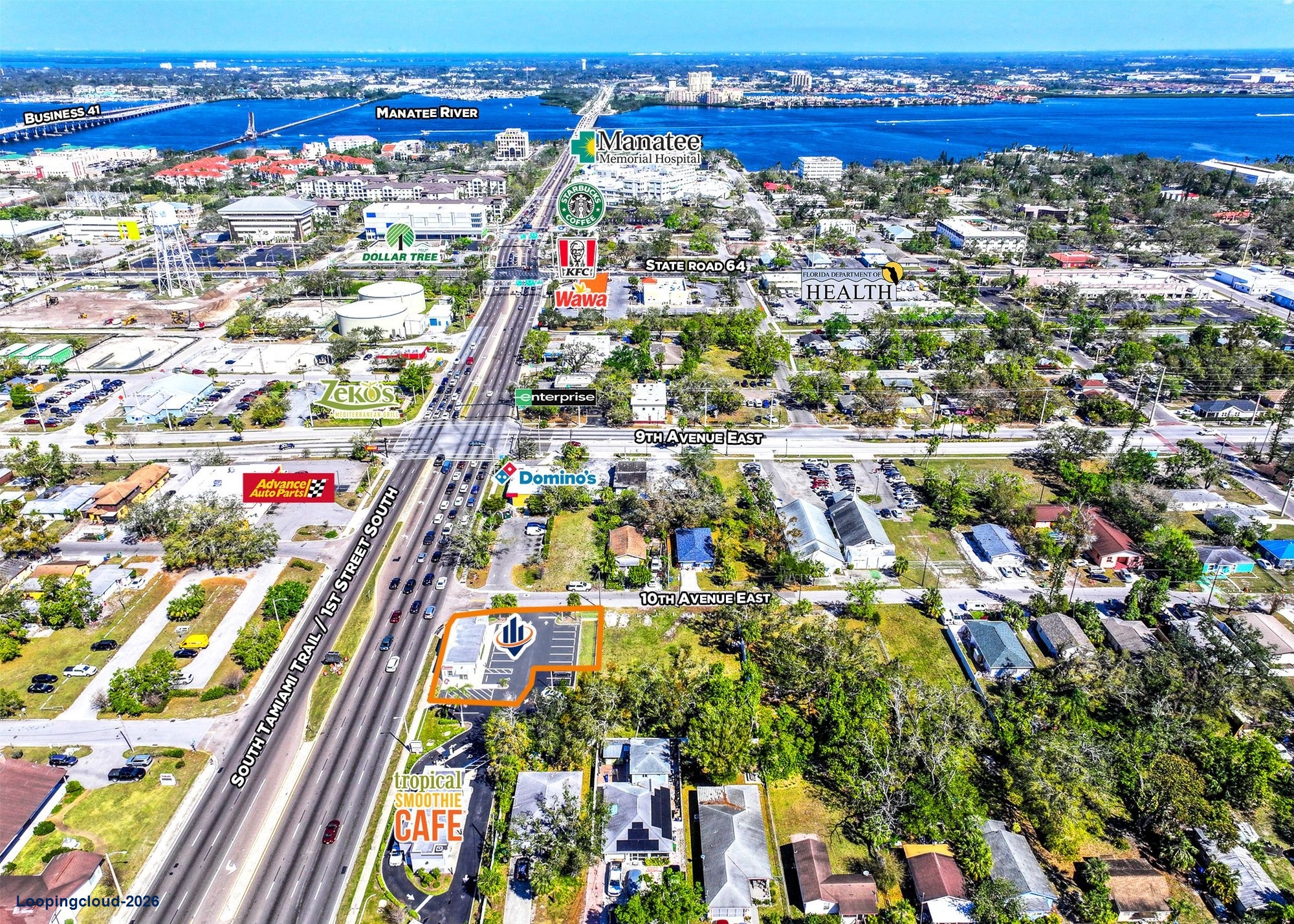 High Visibility Retail / Office Building on U.S. 41 / Tamiami Trail