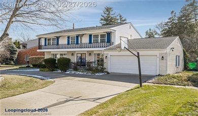 4732 Barcroft Way, Sterling Heights Michigan, 48310 | 4732 Barcroft Way, Sterling Heights MI 48310 | 4 BR Colonial for Sale