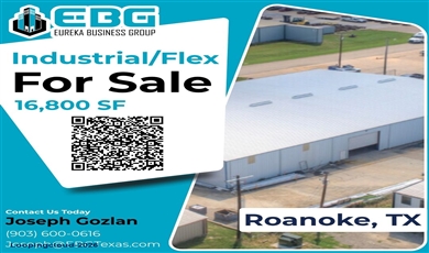 Roanoke Industrial/Flex For Sale - 11578 Airway Blvd. Roanoke, TX 76262
