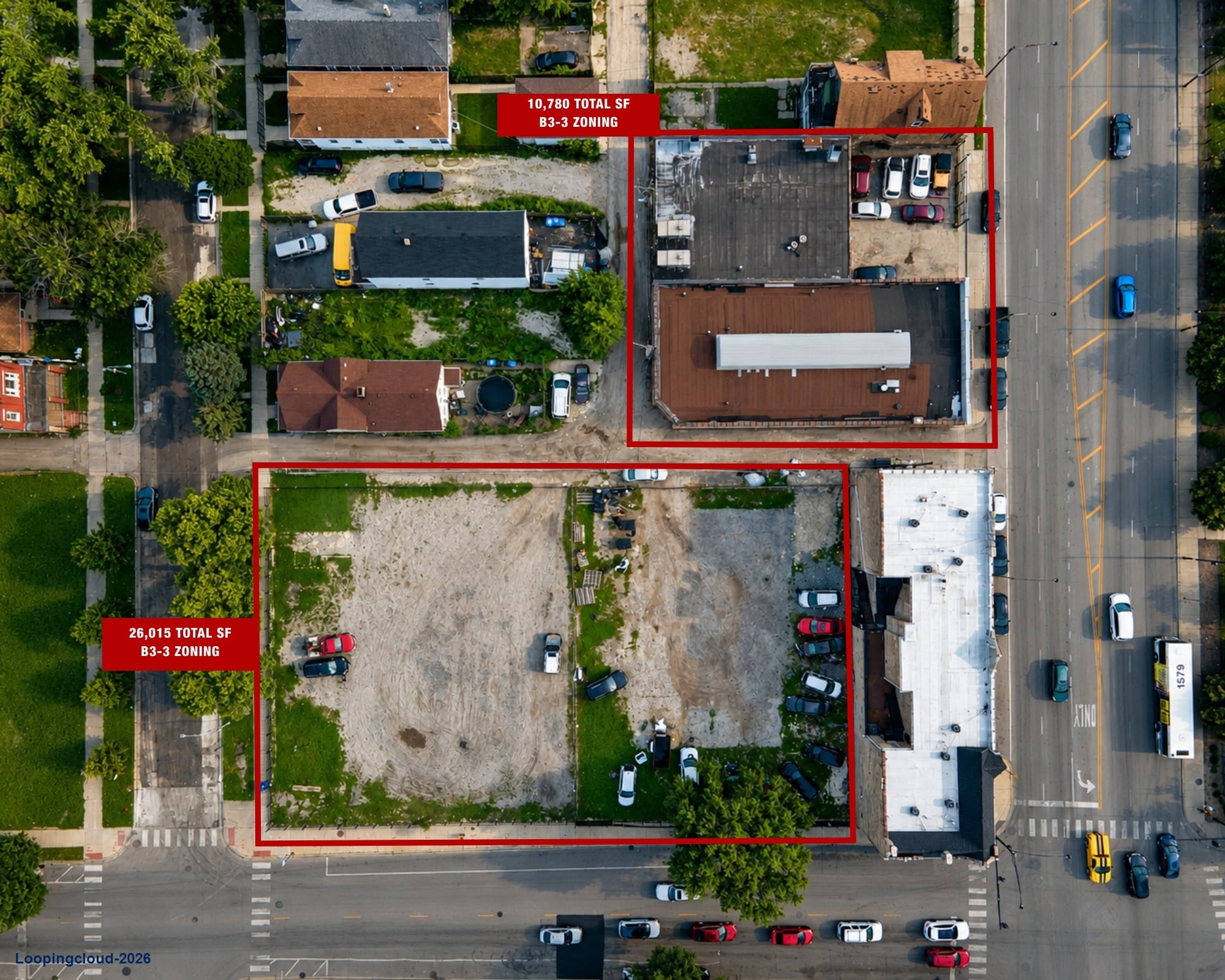 9,150 SF Chicago Retail Building at 6915 S Ashland Ave Listed for $875,000 ($95.63/SF)