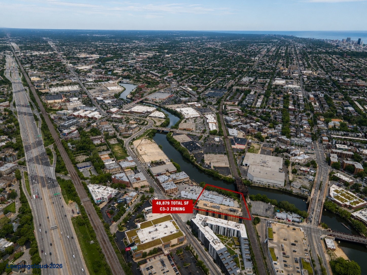 37,895 SF Chicago Flex Building at 1716-1746 W Webster Ave (44% Leased) Listed for $6,950,000 ($183.40/SF)
