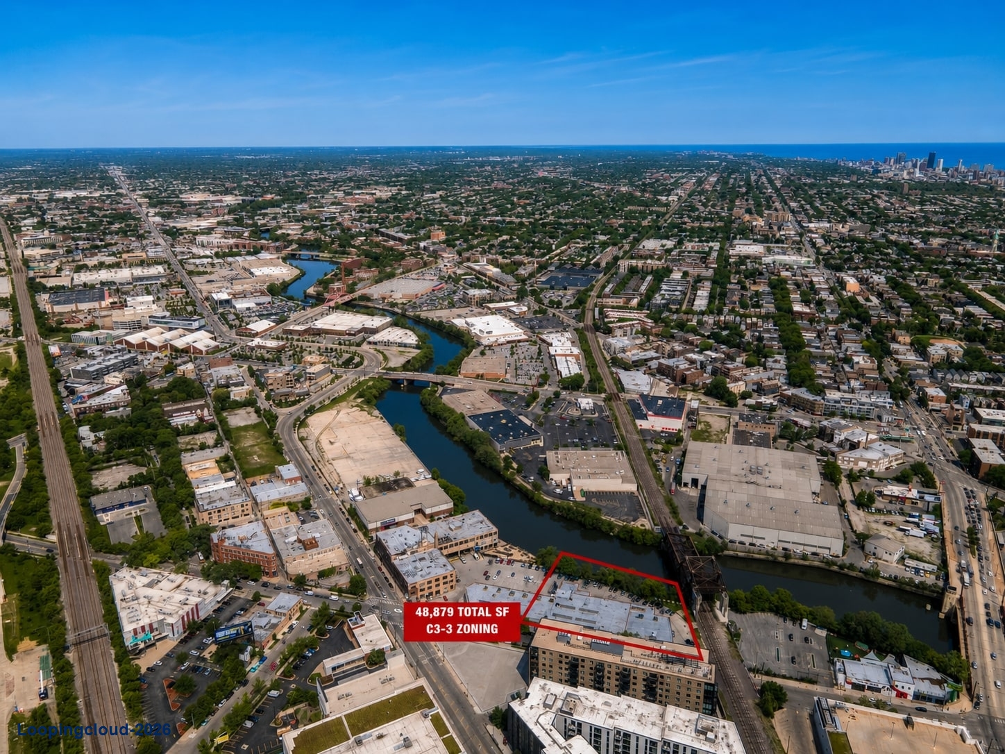 37,895 SF Chicago Flex Building at 1716-1746 W Webster Ave (44% Leased) Listed for $6,950,000 ($183.40/SF)