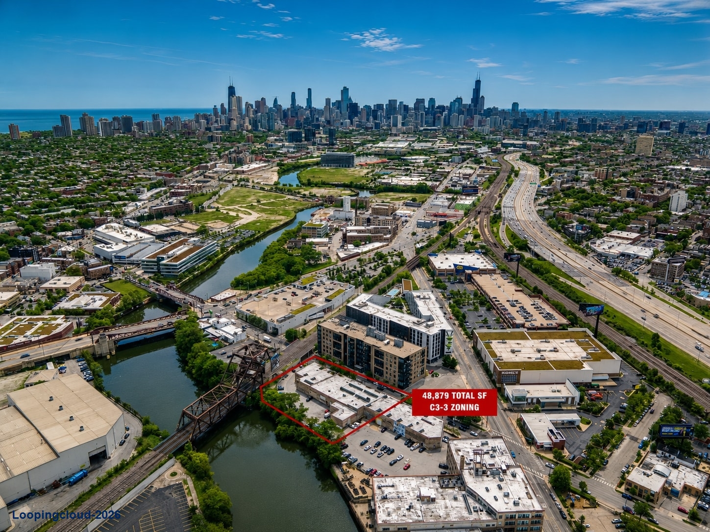 37,895 SF Chicago Flex Building at 1716-1746 W Webster Ave (44% Leased) Listed for $6,950,000 ($183.40/SF)