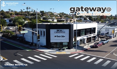 121 Lomas Santa Fe Dr Solana Beach California, 92075 | Trophy Solana Beach Retail Center For Sale | Peet's Coffee Anchored
