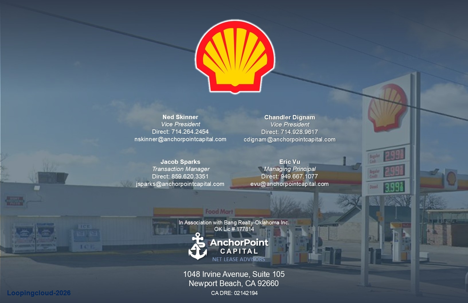 Absolute NNN Shell C-Store For Sale | Drumright, OK (Tulsa MSA)
