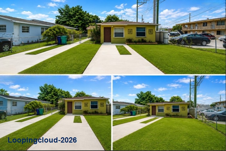Multi family for sale at 7358 - 7360 SW 23rd St Miami.