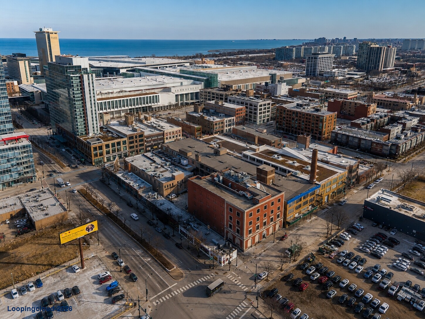 Prime South Loop Commercial Space for Lease | 1,581 to 3,162 SF at 49 E Cermak Rd, Chicago (60616)