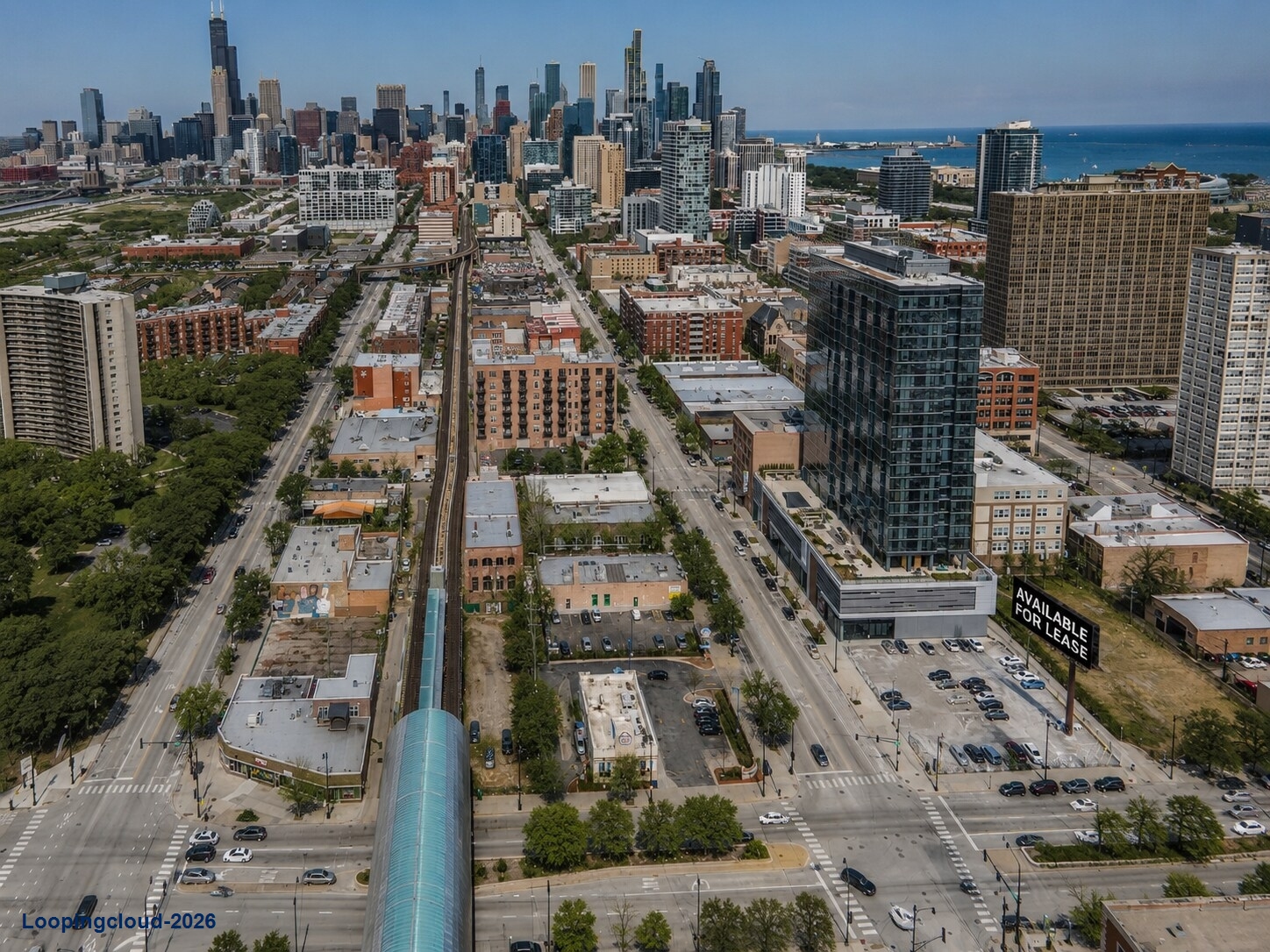 Prime South Loop Commercial Space for Lease | 1,581 to 3,162 SF at 49 E Cermak Rd, Chicago (60616)