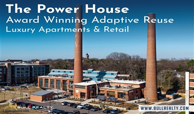 The Power House | Award Winning Adaptive Reuse | 37 Luxury Residential Lofts + Retail