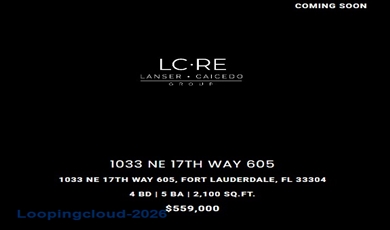 Single family house for sale at 1033 NE 17TH Way 605, Fort Lauderdale, FL 33304