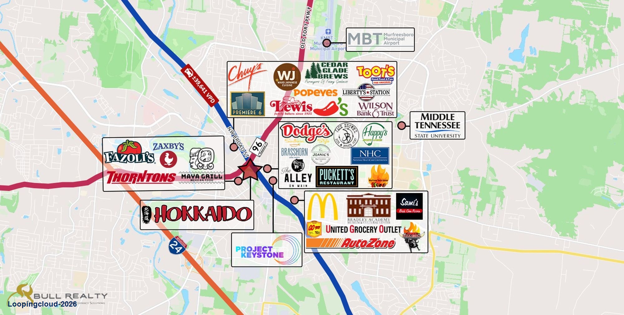 STNL in Booming Nashville MSA - Murfreesboro | 5.1% Cap Rate