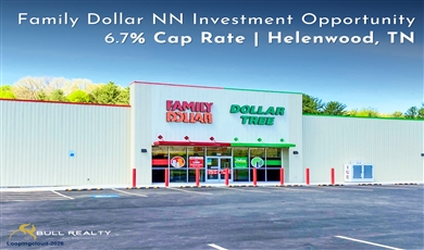 11464 Scott Highway Helenwood Tennessee, 37755 | Family Dollar NN Investment Opportunity | 6.7% Cap Rate | Helenwood, TN