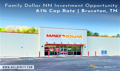 Family Dollar NN Investment Opportunity 8.1% Cap Rate | Bruceton, TN